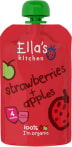 Ella's kitchen 4m+  jarðaber/epli