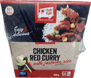Tuk chicken red curry 350 gr
