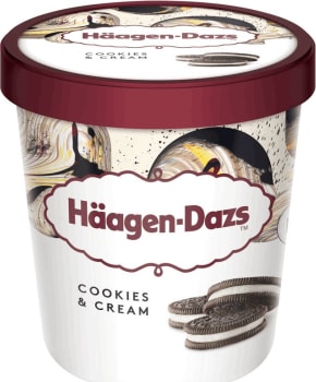 Haagen-dazs cookies & cream 500 ml