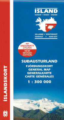 Suð-Austurland 1:300 000: Fjórðungskort