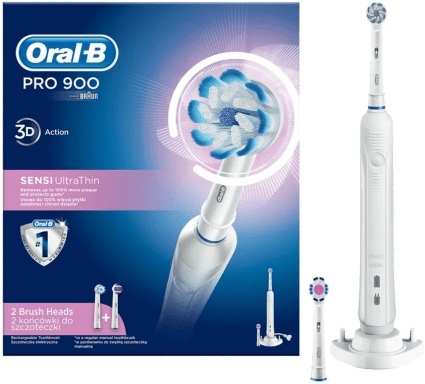 Oral-B Pro 900 Sensi UltraThin rafmagnstannbursti