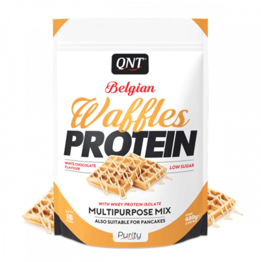Qnt whey protein white waffles 500 gr