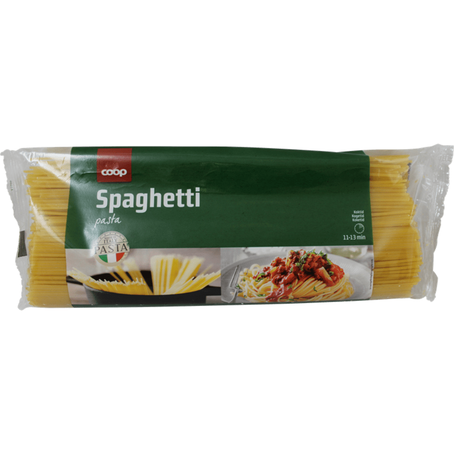 Coop Spaghetti 1kg.