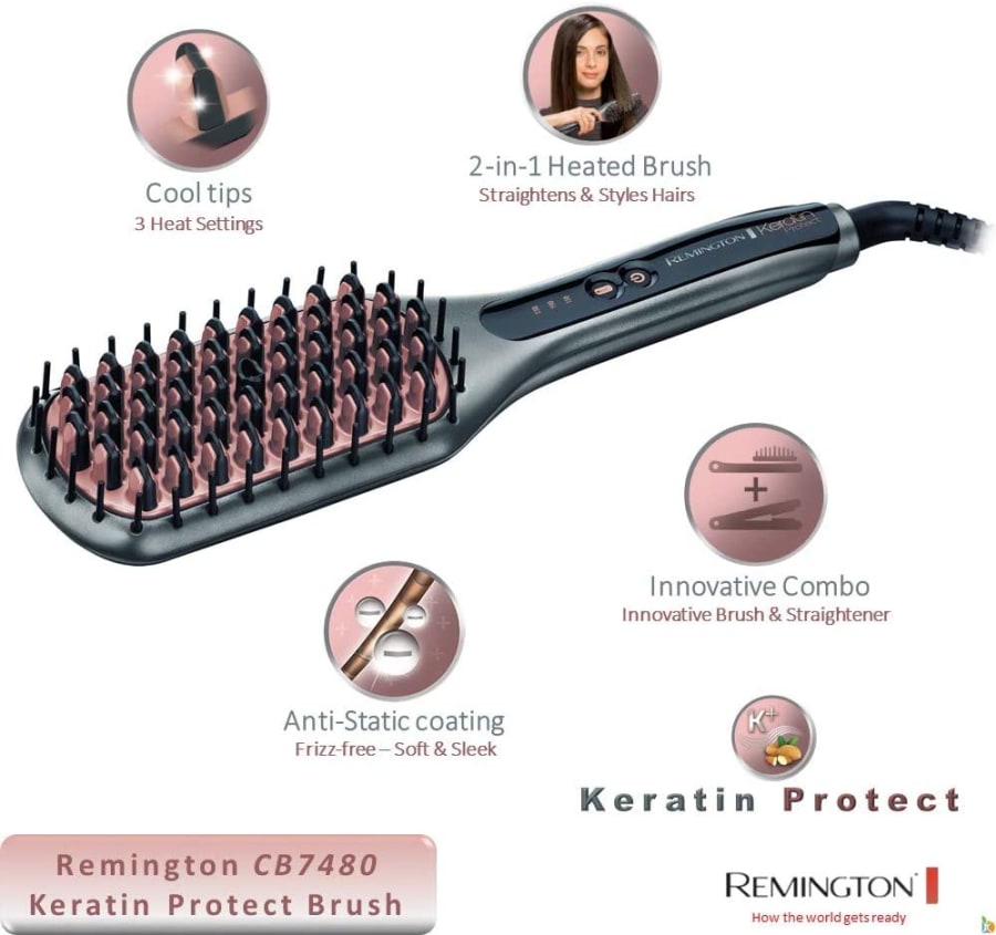 Remington Keratin Protect sléttubursti