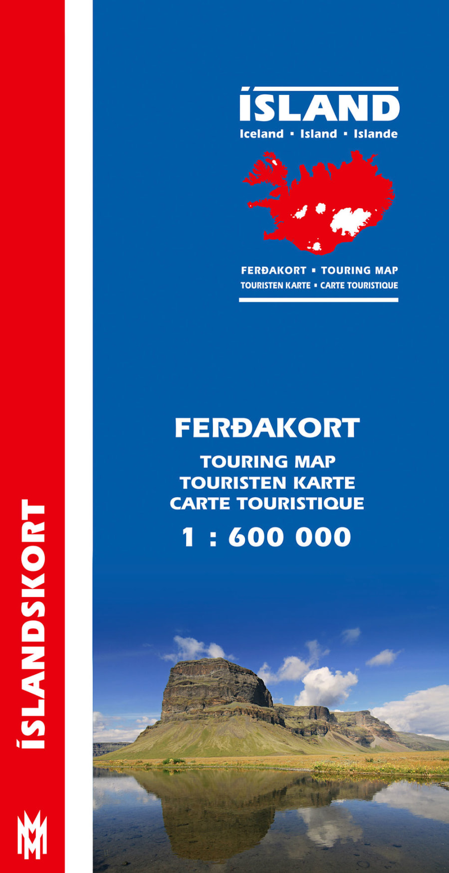 Ferðakort 1:600 000 / Touring Map