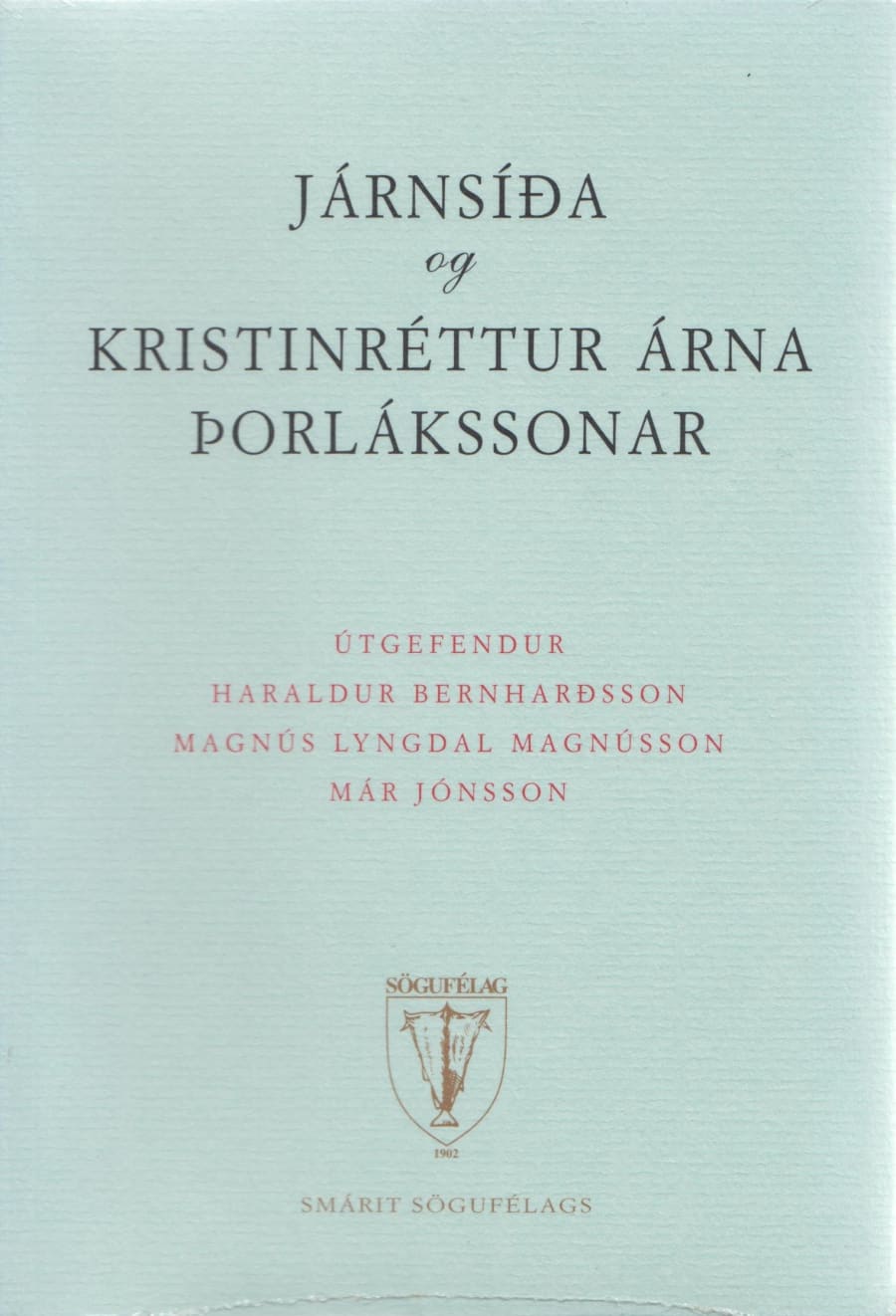 Járnsíða og kristinréttur Árna Þorlákssonar