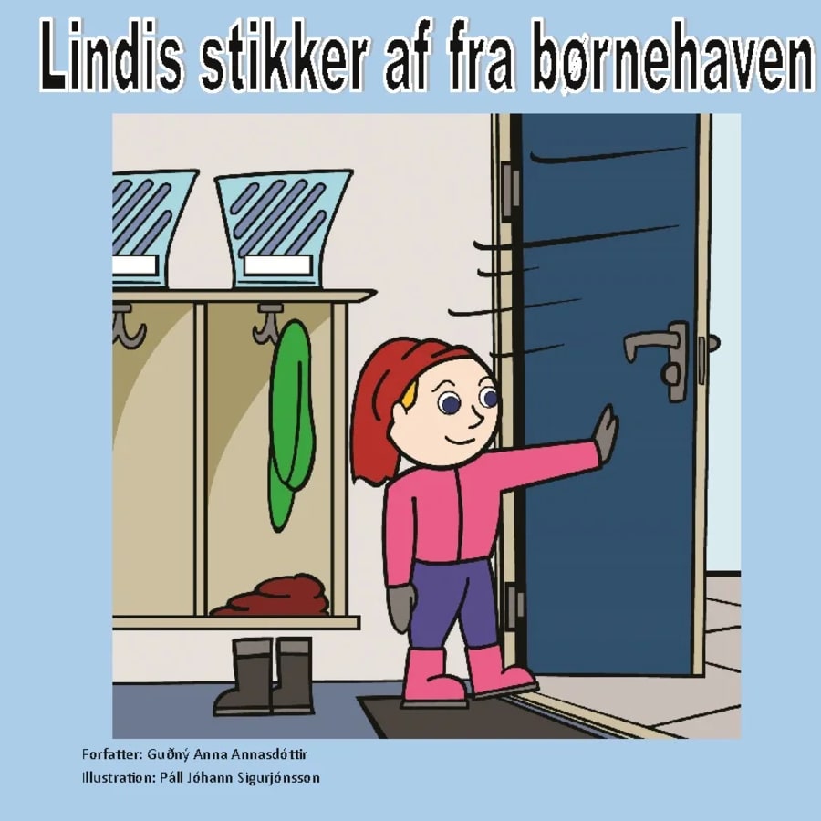 Lindis stikker af fra børnehaven (dönsk útg)