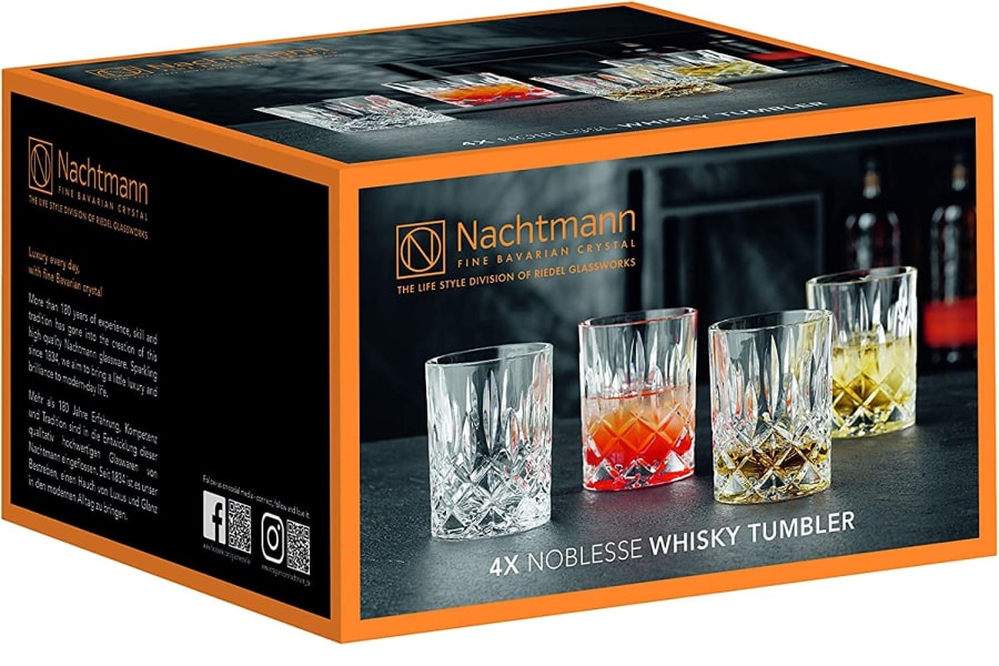 Nachtmann Noblesse whisky glös - 4 stk.