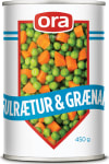 Ora gulrætur og grænar 450 gr