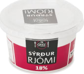 Ms sýrður rjómi 180 gr 18%