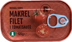 Rema makríll í tómat 125 gr