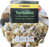 Bónus tortellini í hvítlaukssósu 400 gr