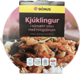 Bónus kjúklingur í súrsætri sósu 410 gr
