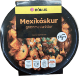 Bónus mexíkóskur grænmetisréttur 400 gr