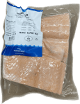 Norðan fiskur laxabitar beinlausir m/roði ca. 700 gr