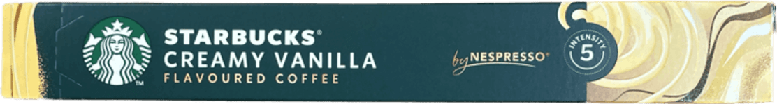 Starbucks creamy vanilla 10 stk