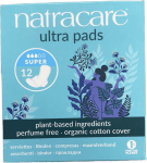 Natracare Ultra Pads Super 12 stk