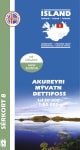 Akureyri, Mývatn, Dettifoss 1: 120 000 - Sérkort 8