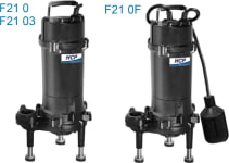 Brunndælur 1 1/4" 230V-400V með tætara