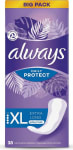 Always Daily Protect innlegg, XL aukalöng, með mildum ilm, 38 stk
