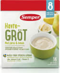 Semper Hafragrautur með peru og banana 480 g