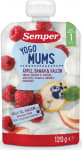 Semper Yogo Mums Epli, Banani og Hindber 120 g