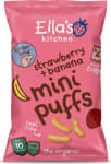 Ella's Kitchen Mini Puffs – jarðarber + banani 32 g (4x8 g)