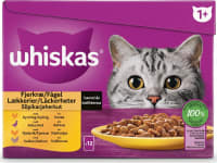 Whiskas Alifuglaúrval í sósu 1+ 12 x 85 g