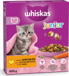 Whiskas Junior kettlingaþurrfóður með kjúklingi 800 g