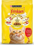Friskies fyrir fullorðna ketti, nautakjöt og kjúklingur með grænmeti, þurrt kattarfóður 2 kg