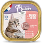 Plaisir terrín með laxi fyrir fullorðna ketti 100 g