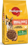 Pedigree Þurrfóður fyrir fullorðna smáhunda með alifuglakjöti og grænmeti 2 kg