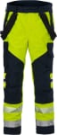 Fristads Hitaþolnar buxur Gore-Tex HiViz gular/navy