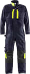 Fristads samfestingur navy/HiViz gulur, eldtefjandi