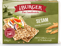 Burger hrökkbrauð grænn