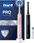 Oral B Pro3 Rafmagnstannbursti 2 í pakka