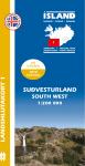 Suðvesturland 1:200 000: Landshlutakort 1