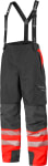 Univern Heilsársbuxur HiViz svartar/rauðar