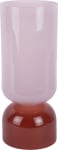 Vasi Large Soft pink w. red ochre