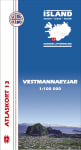 Vestmannaeyjar 1:100 000 - Atlaskort 13