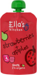 Ella's kitchen 4m+  jarðaber/epli