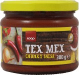 Coop Mexico Chunky Salsa Med 300g.