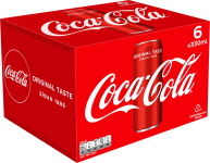 Coca Cola 6x33cl dós
