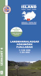 Landmannalaugar, Þórsmörk, Fjallabak 1:100 000 - Sérkort 4