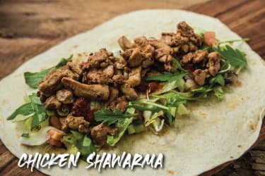 Kjúklinga shawarma 