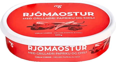 Rjómaostur 200 gr paprika og chilli
