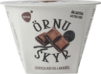 Arna Skyr súkkulaði og lakkrís 200 gr