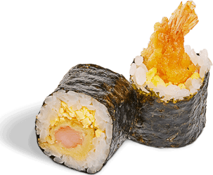 Ebi tempura hosomaki