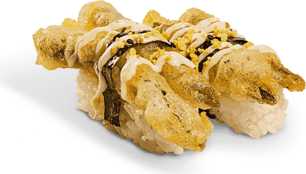 Aspas tempura nigiri 2b