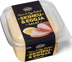 Sómi skinka/egg salat 200 gr